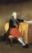 Francisco Goya Count of Altamira oil